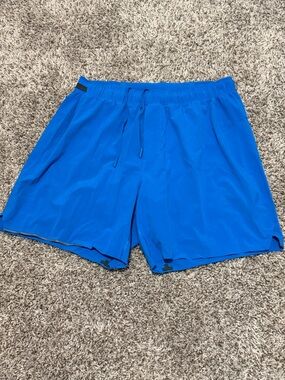 Lululemon Fast and Free Lined Running Shorts (6”) - Blue